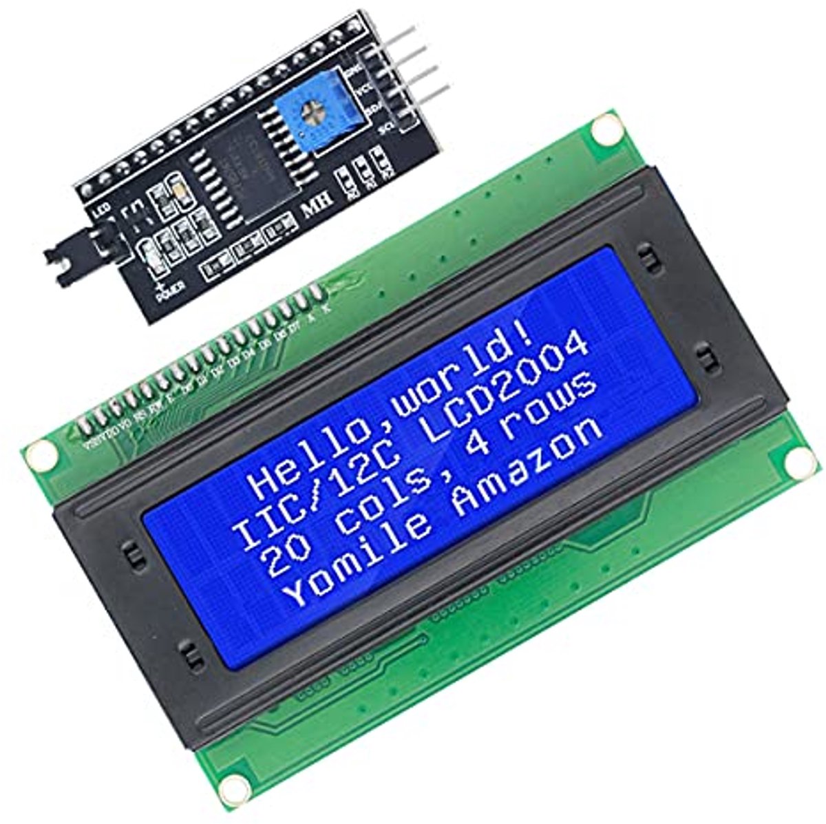LCD Display Module 20x4 met I2C Interface voor Arduino Projecten