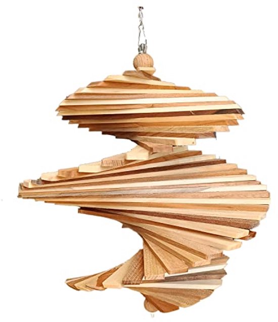 Hind Handicrafts Handgemaakte antieke houten acryl garen bal spoel voor breien haken - natuurlijke hand bediend - breien geschenken centrum pull ball winder