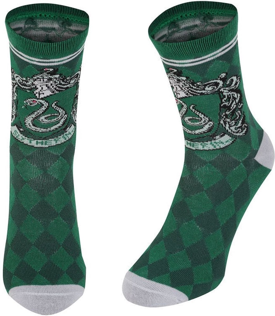 Harry Potter Slytherin House Socks HAR05015SSCS Green-XL