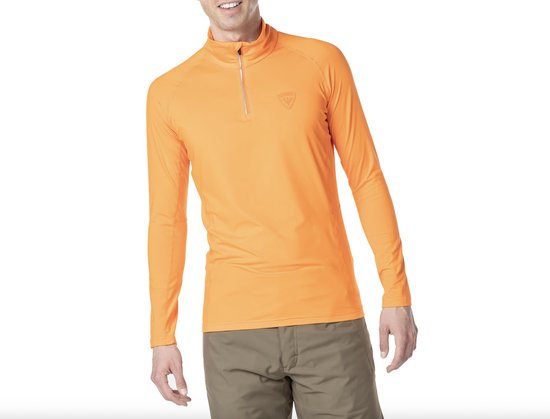 Rossignol Pull de ski + Pull de ski zippé homme orange