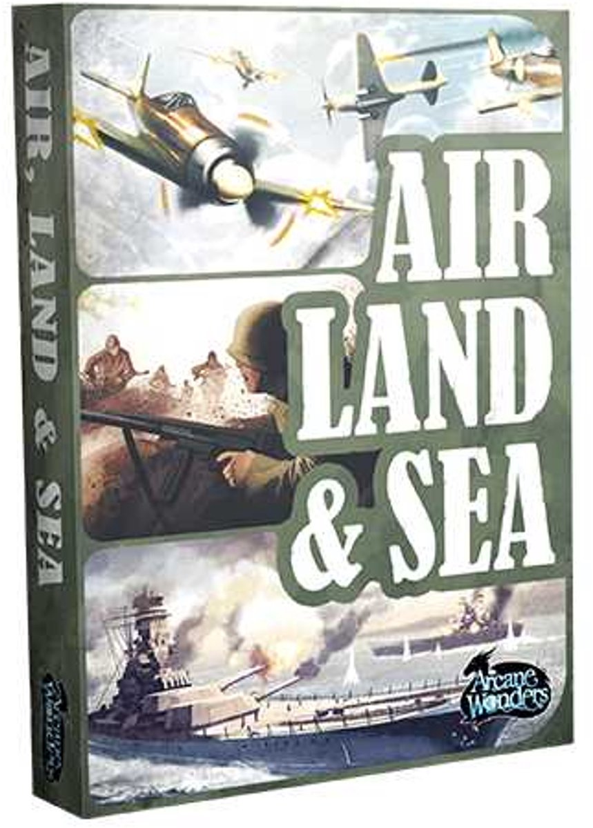Arcane Wonders Air, Land, & Sea - Strategisch kaartspel voor 2 spelers