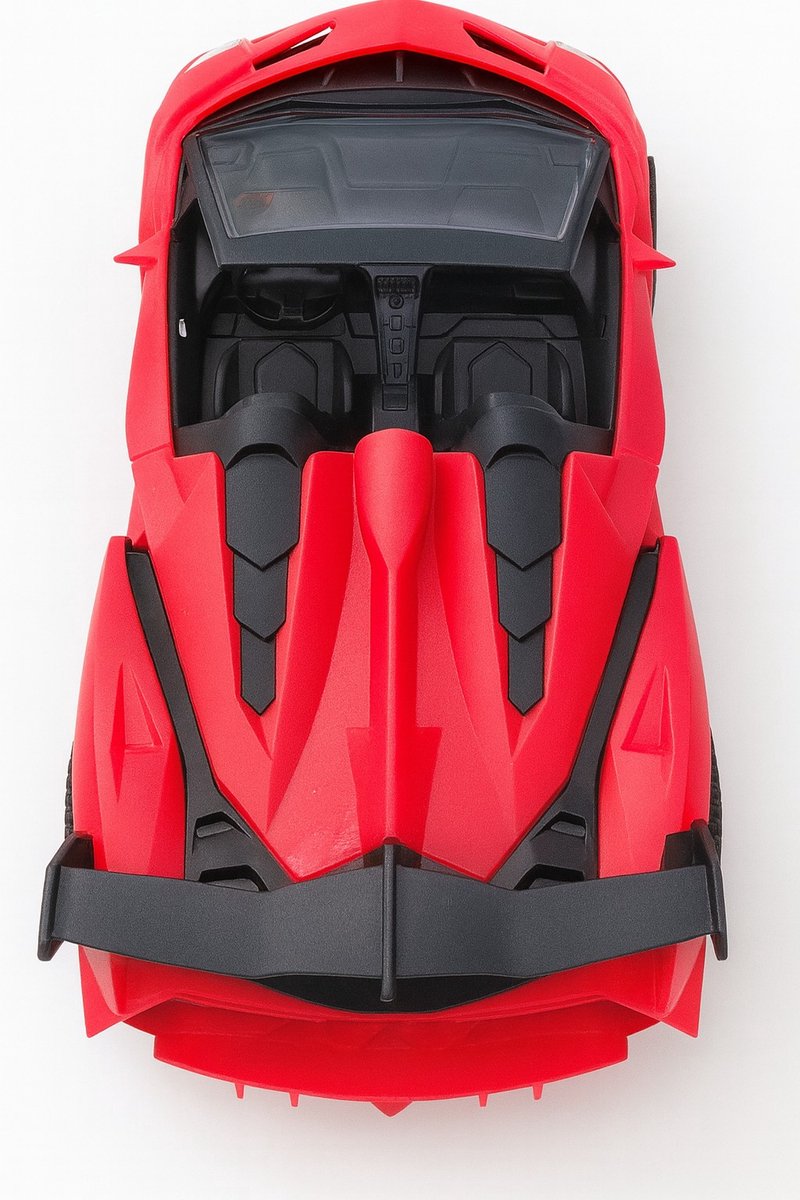 Darenci DARE Raceauto - Remote Control - Cabrio - Speelgoed Auto - Afstandsbediening - Elektrisch bestuurbaar - Rood/Zwart — afbeelding 4