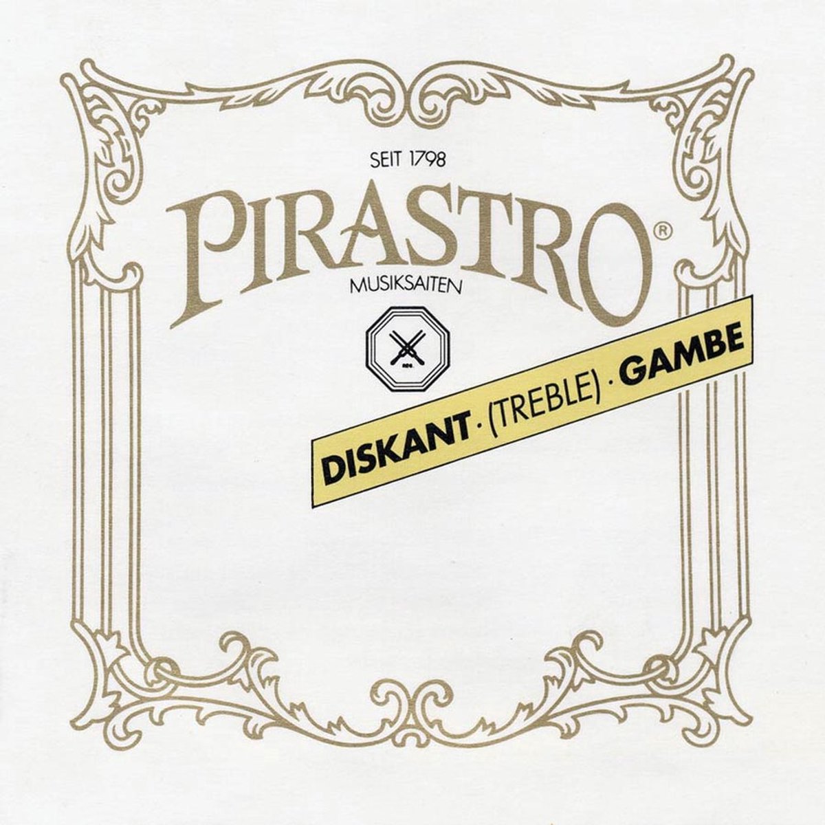Pirastro P153220 treble-gamba string A-2 (13 1/2), gut
