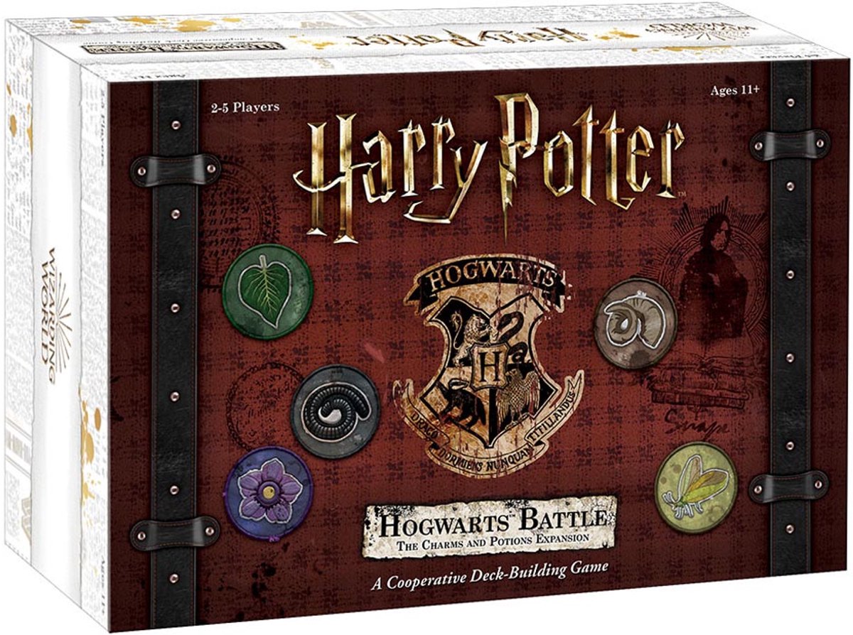 Harry Potter: Hogwarts Battle – The Charms and Potions Expansion - Uitbreiding - Engelstalig - USAopoly