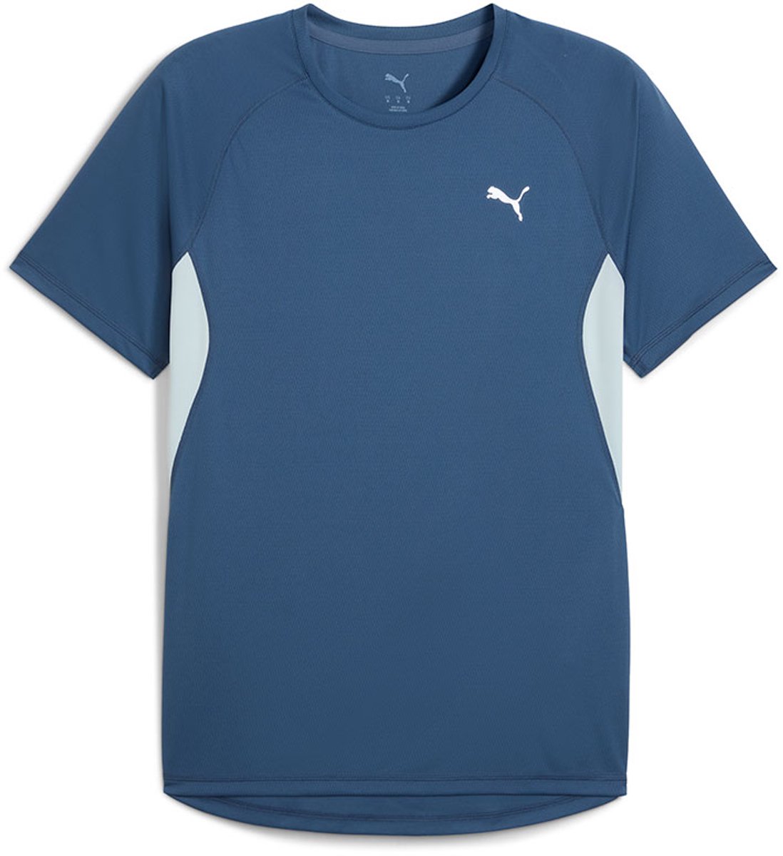 Puma Velocity T-shirt Met Korte Mouwen Man Dark Indigo