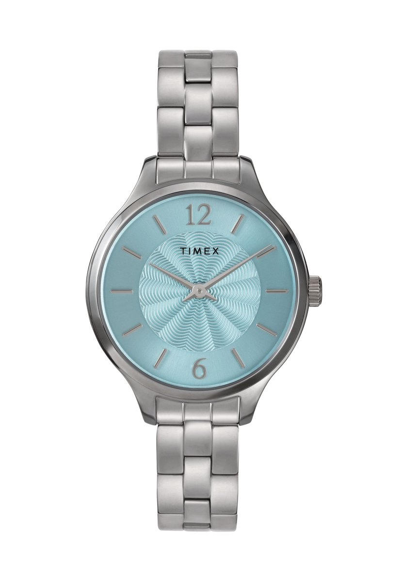 Timex Peyton Quartz Analoog Horloge Zilveren Toon Kast: 100% Loodarm Messing | Armband: 100% Roestvrij Staal 32 TW2W98100AJ, TW2W98200AJ, TW2W98400AJ