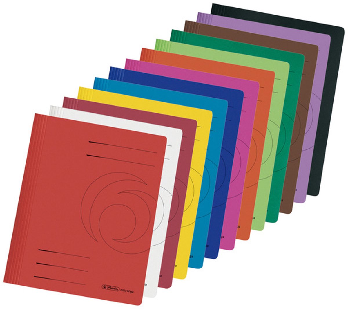 Herlitz 10902518, A4, Karton, Oranje, Portret, 1 stuk(s)
