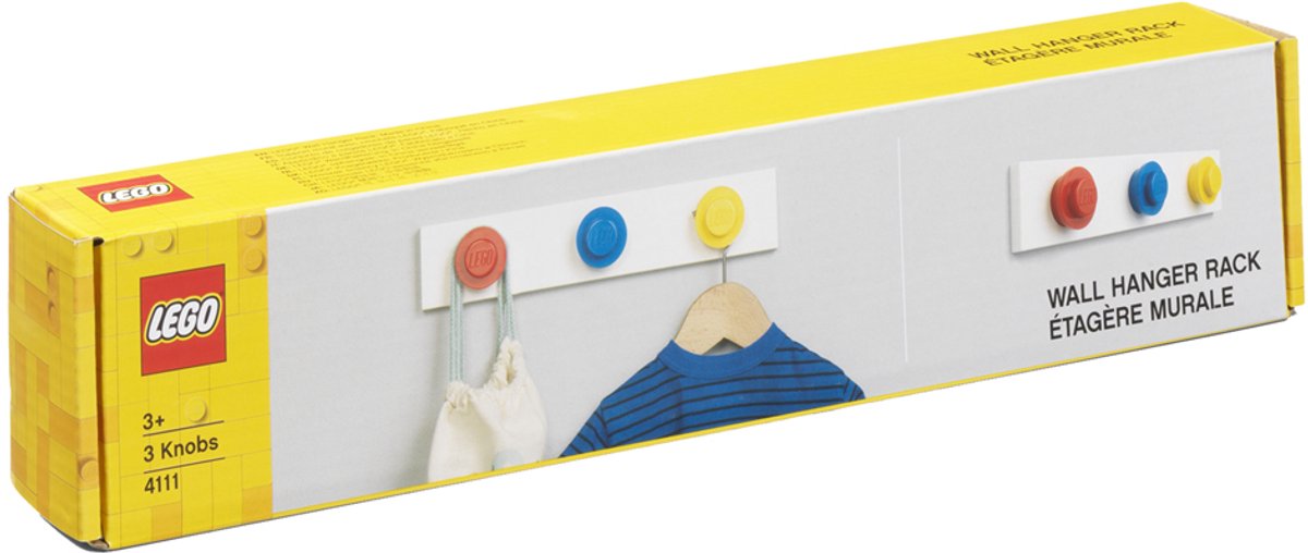 Room Copenhagen LEGO Wall Hanger Rack - wandmontage kapstok thumbnail 6