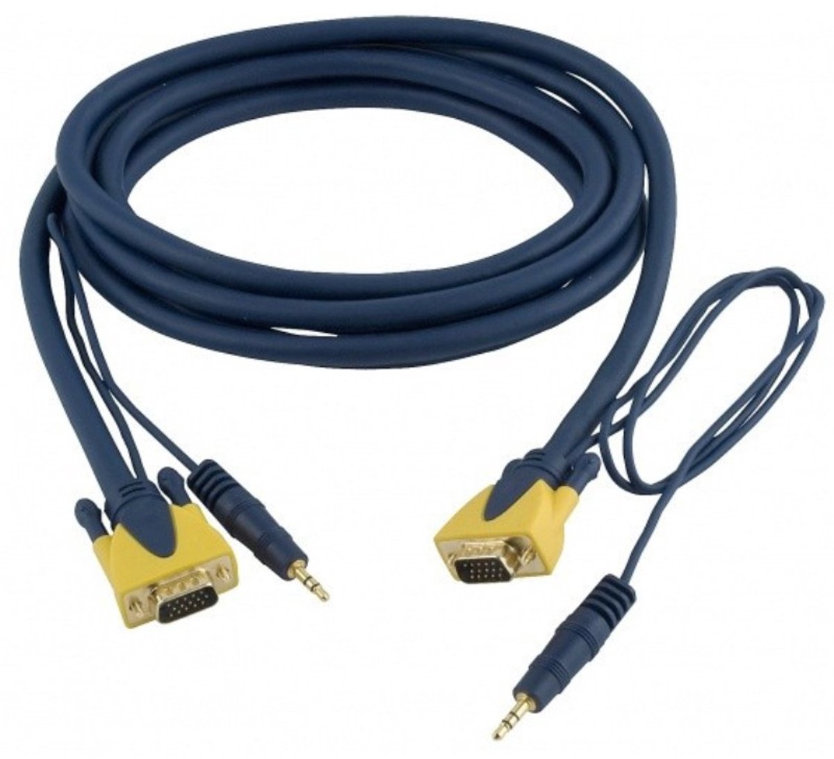 DMT FV36 VGA Video + Audio combi signaalkabel 1,5M