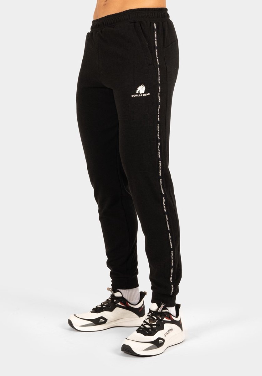Gorilla Wear Harvey Trainingsbroek - Zwart - L