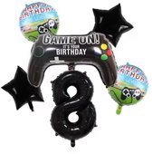 Gepersonaliseerde 9e verjaardag gaming taart topper - gelukkige verjaardag decoratie voor jongens spel feestbenodigdheden
