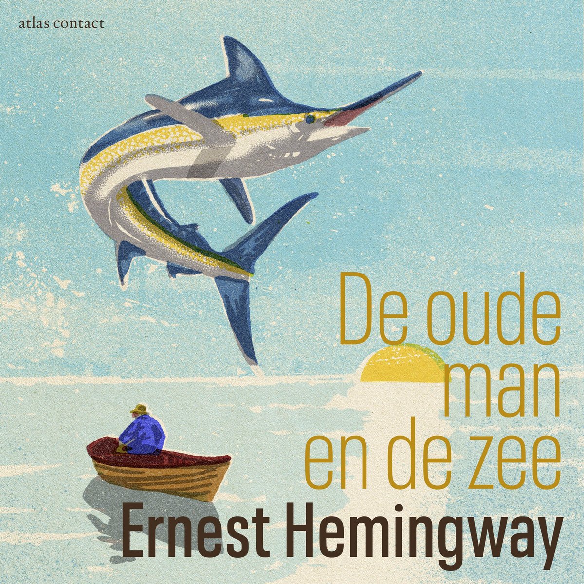 Omslag van De oude man en de zee