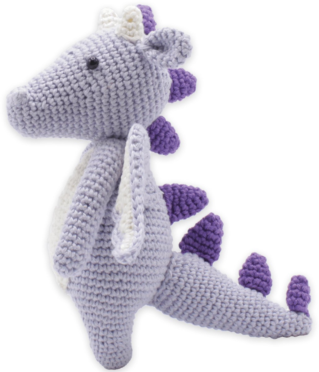 Hardicraft Syl Dragon Haakpakket - Haken - DIY - Voor Volwassenen - Knuffels - Haakpakketten — afbeelding 4