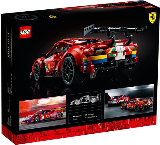 LEGO Technic Ferrari 488 GTE AF Corse #51 - 42125