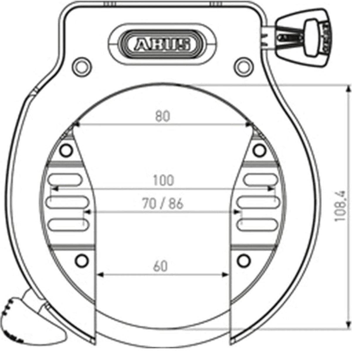 ABUS Amparo Ringslot thumbnail 2