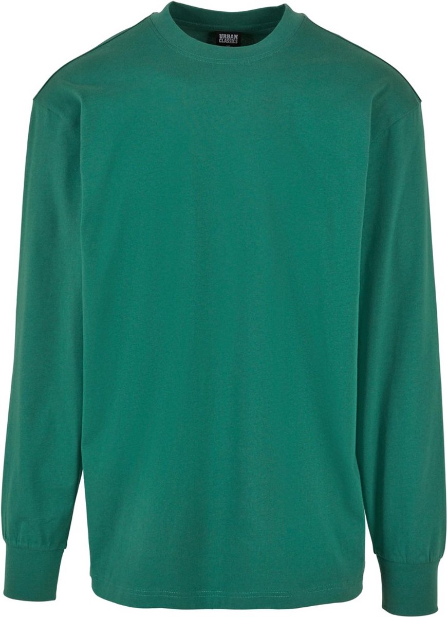 Urban Classics Tall Tee Longsleeve shirt S Groen