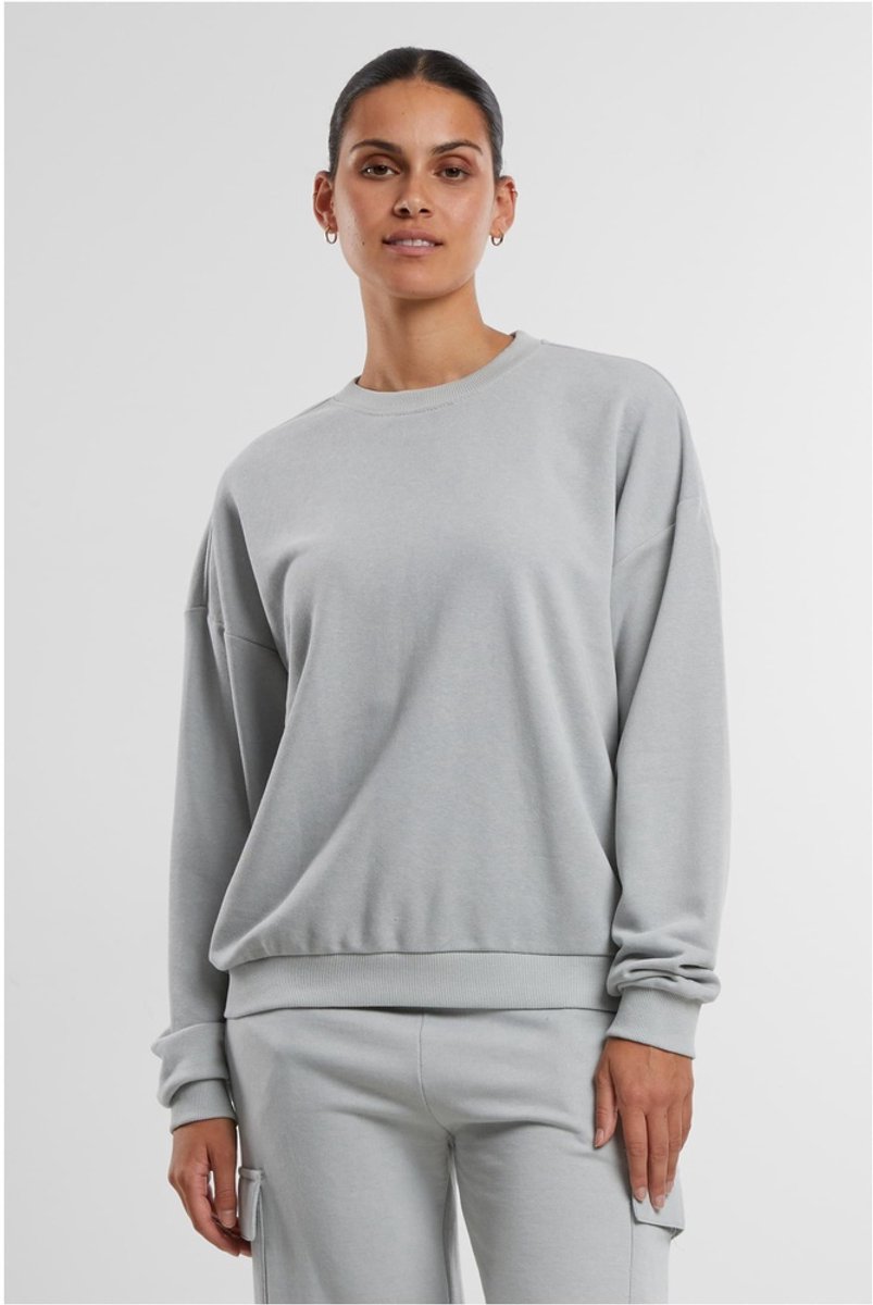 Urban Classics Oversized Light Terry Crewneck sweater/trui XS Grijs