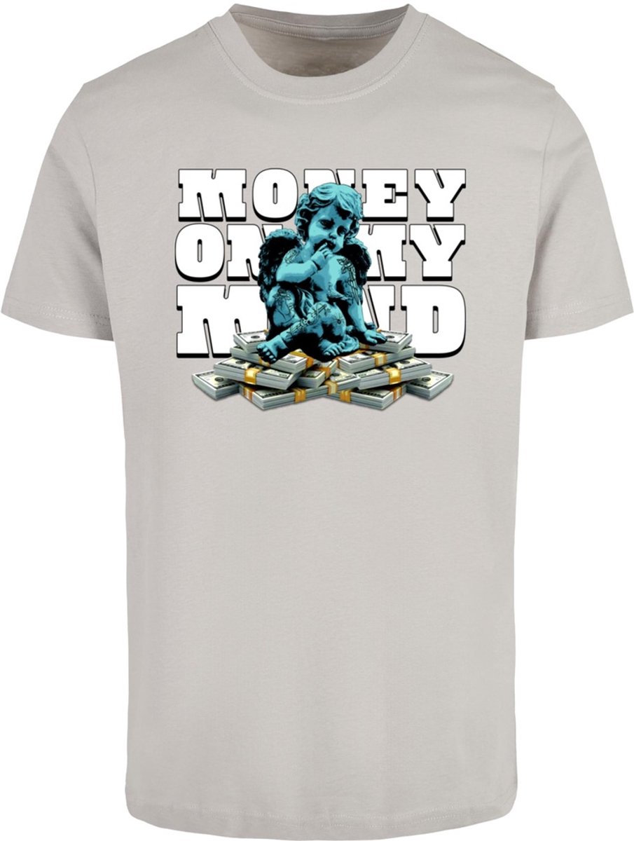 Mister Tee Money On My Mind Heren T-shirt L Grijs