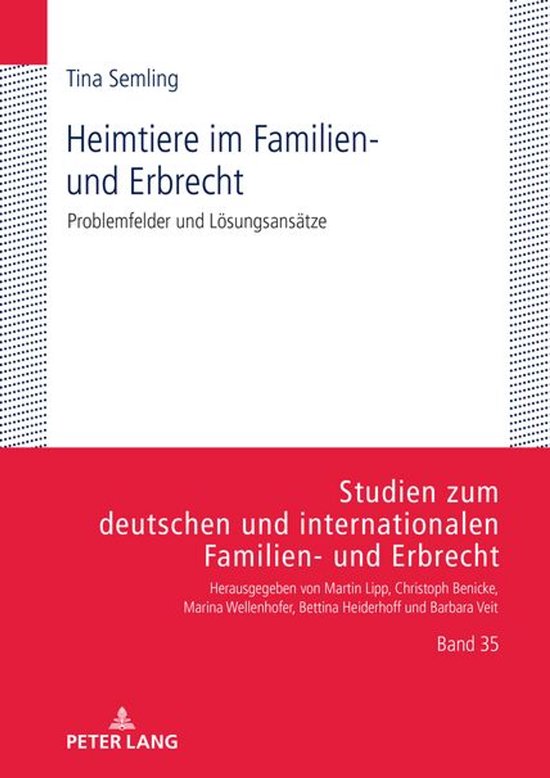 Studien zum deutschen und internationalen Familien- und Erbr ... - cover