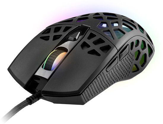 Gaming muis - RGB verlichting - LED - 7200 DPI - 6 knoppen