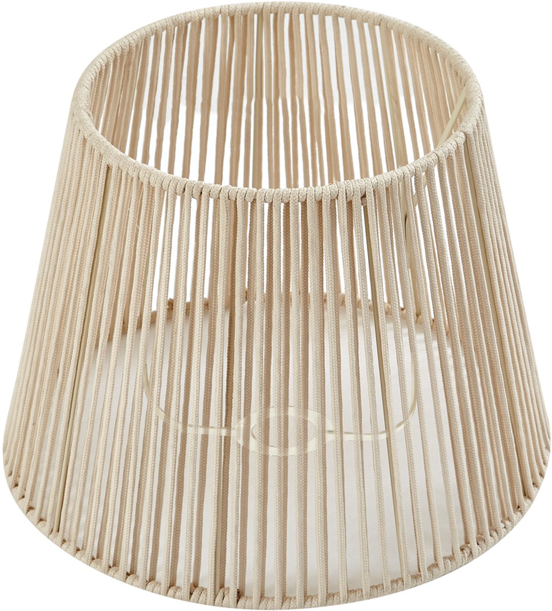 QAZQA jayla shade - Japandi Lampenkap - Ø 40 cm - Beige -