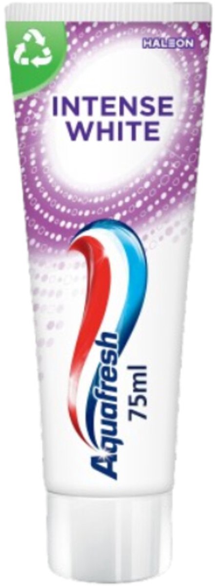 Aquafresh Tandpasta Intense White - 3 x 75 ml - Voordeelverpakking