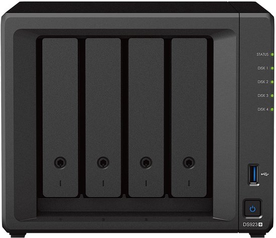 Foto: Synology ds923 nas western digital red 16tb 4x 4tb 