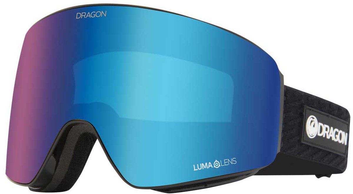 Dragon Alliance PXV Skibril - Icon Blue/Blue Ionized & Amber