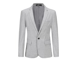Allthemen Heren Blazer - Blazer Met Één Knoop - XL