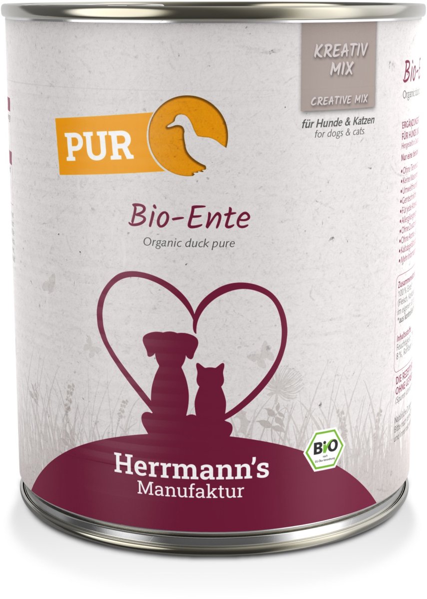 Herrmann’s Herrmanns bio pure duck (800 GR)