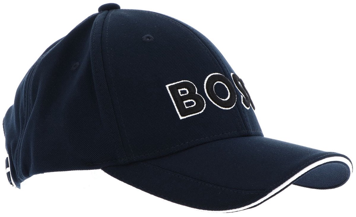 BOSS cap Cap Dark Blue donkerblauw