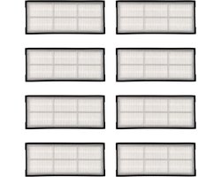(8 Stuks) HEPA Filter gescht voor Roborock S7 S7+ S7 MaxV S7 MaxV Plus S7 MaxV Ultra S8 Pro Ultra S8 S8+, Robot Stofzuiger Filter Accessoire Kit, Vervangende Onderdelen 8 Filters