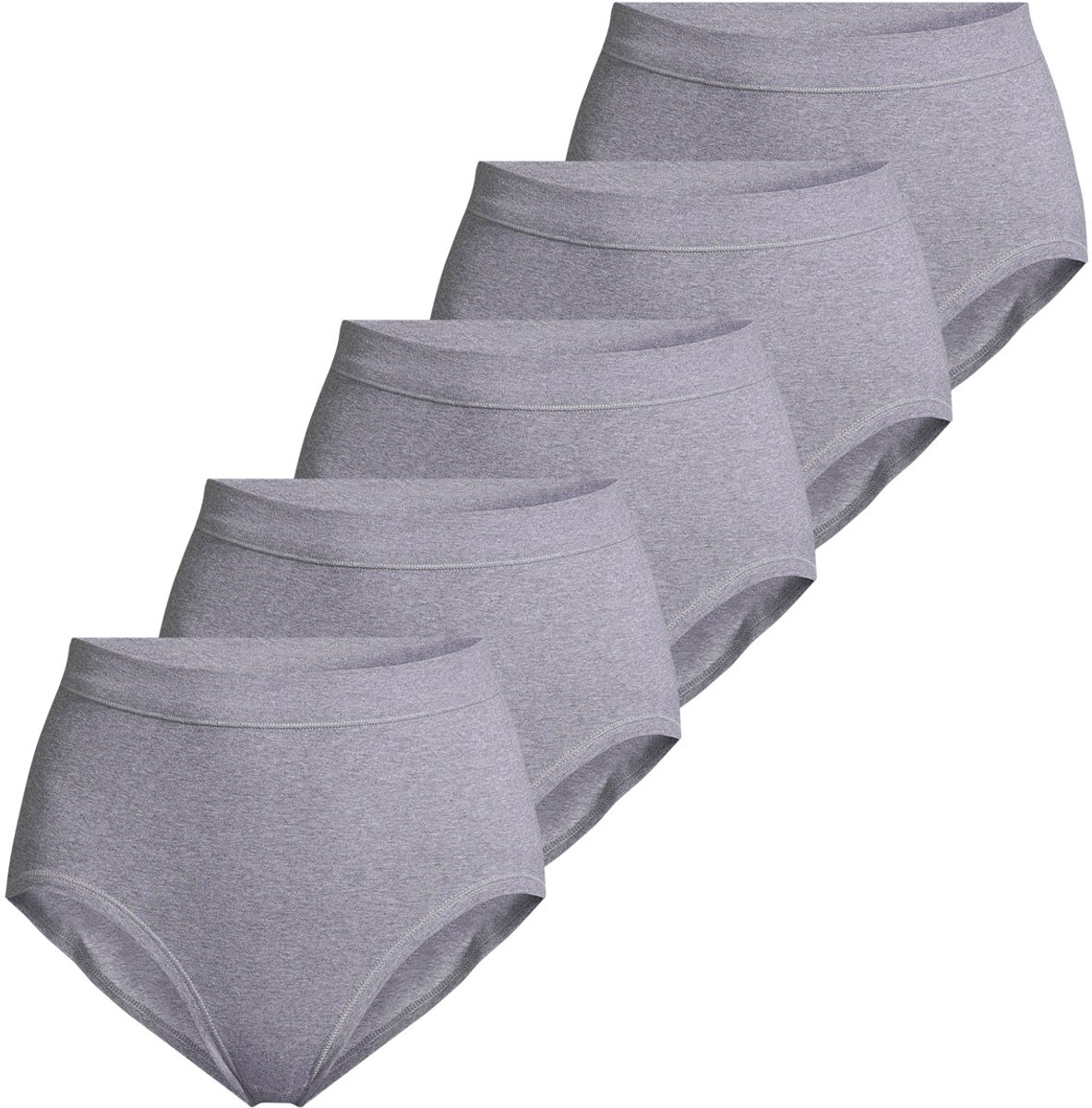 ESGE Dames tailleslip 5 pack Basic - fijnrib