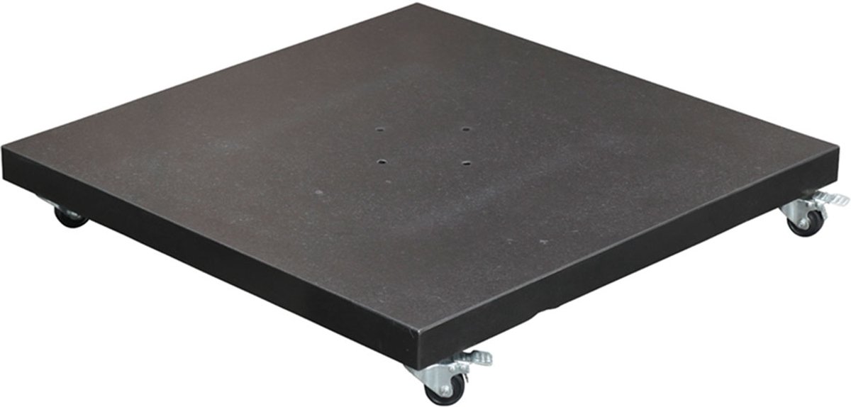 Garden Impressions Hawaii Special parasolvoet - 90 kilo - verrijdbaar - black polished