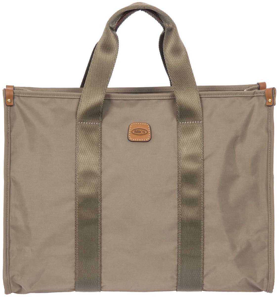 BRIC'S schoudertas laptoptas met laptopvak X-Collection Opera Bag Nut Taupe