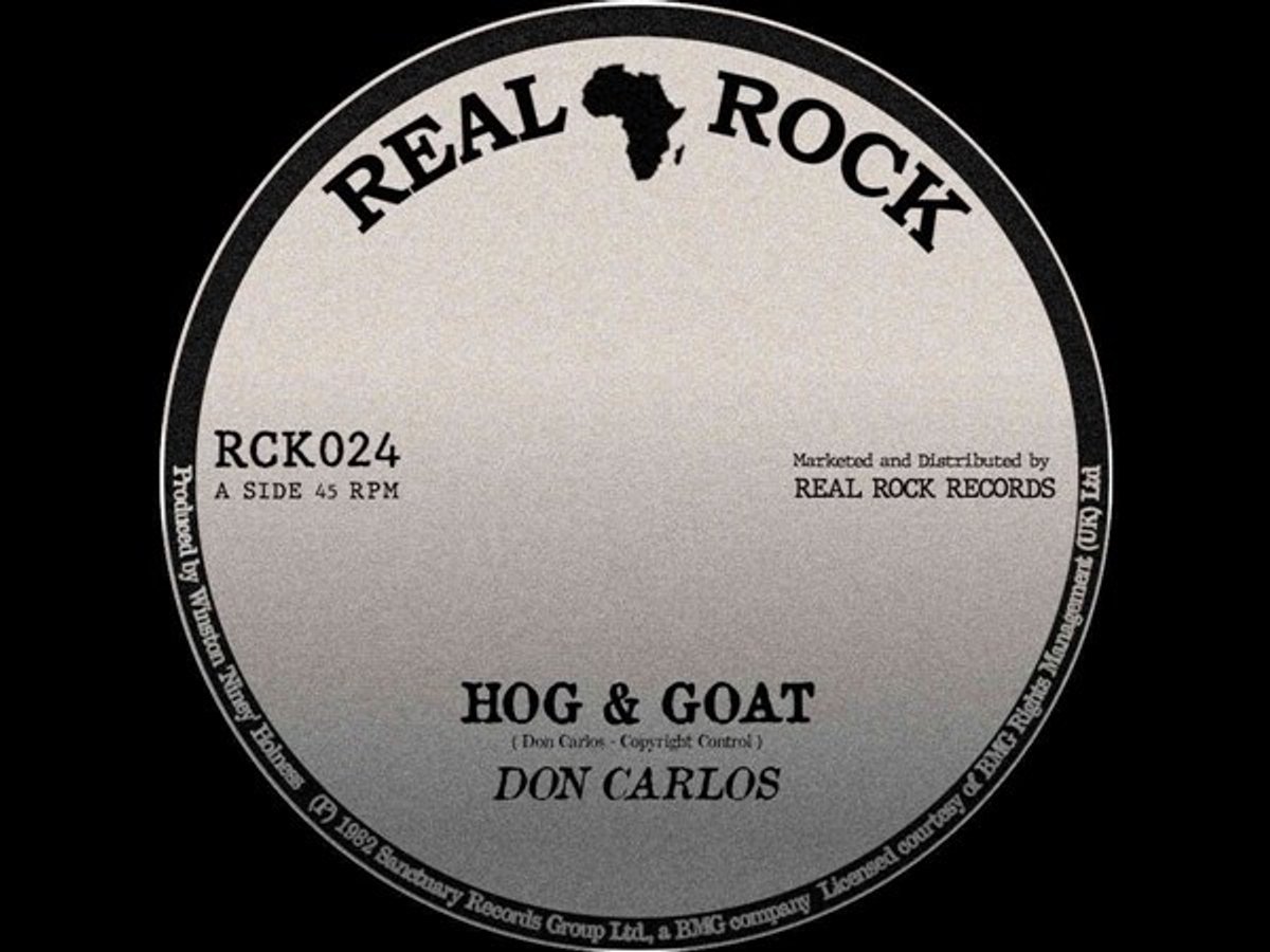 Don Carlos & Roots Radics - Hog & Goat / Dub Version (7" Single)