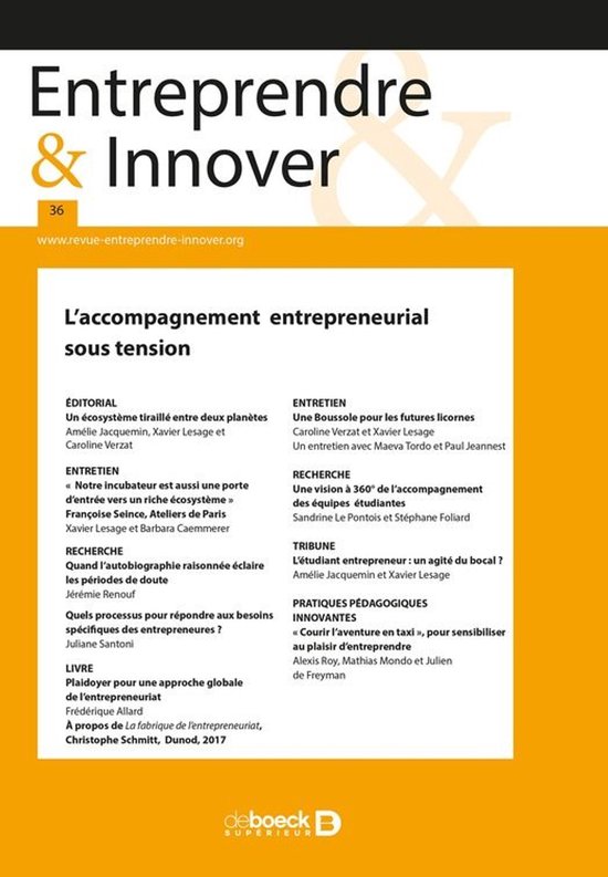 Entreprendre & Innover - cover