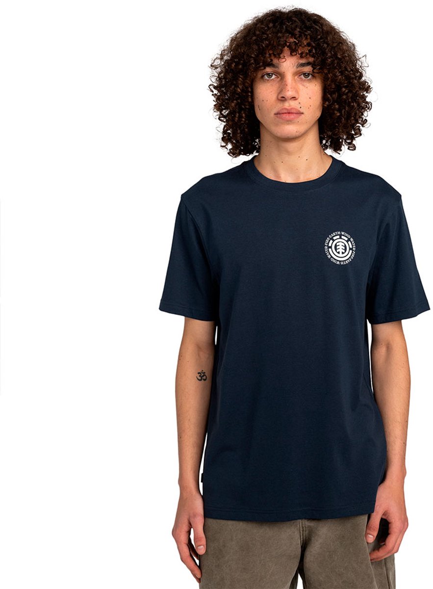 Element Seal Bp T-shirt Met Korte Mouwen M Man Marineblauw