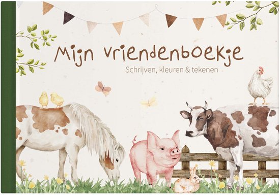 Happy Linen Company Meisjes Jongens Kids Boerderij Dieren Tellen Schapen Groen Omkeerbaar Gewatteerde Throwover