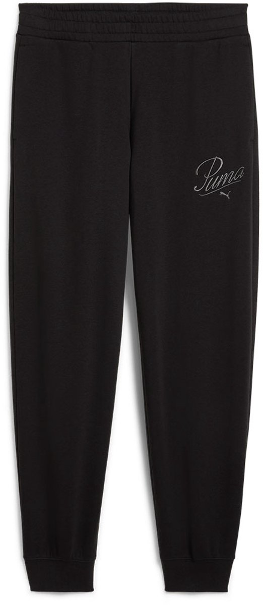 Puma Ess Script Comfort Trainingsbroek 2XS Vrouw Zwart