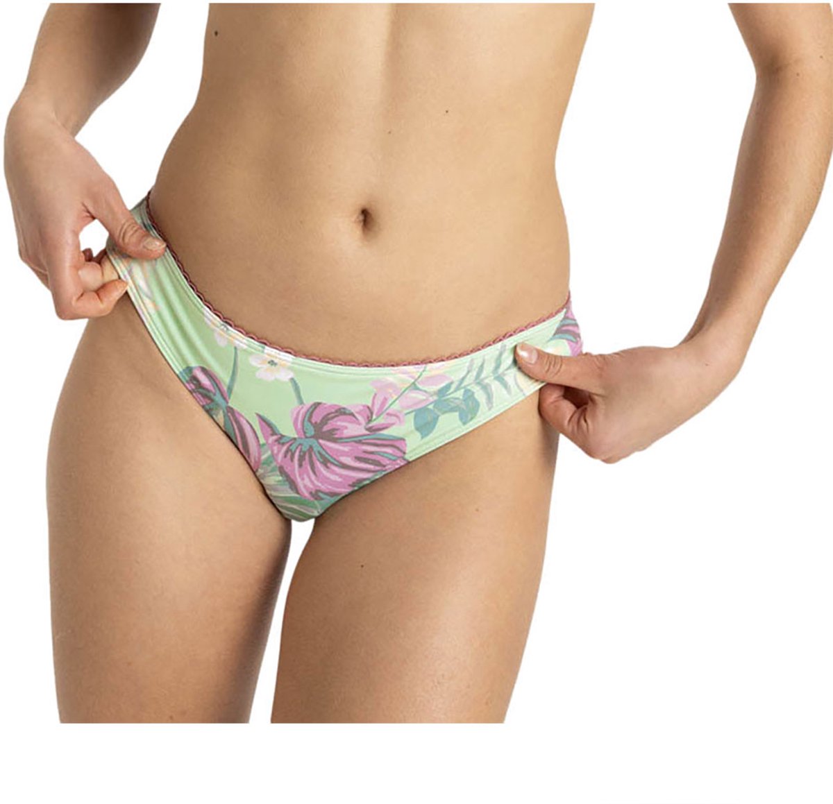 Roxy Into The Sun Cheeky Bikinibroekje XL Vrouw Groen