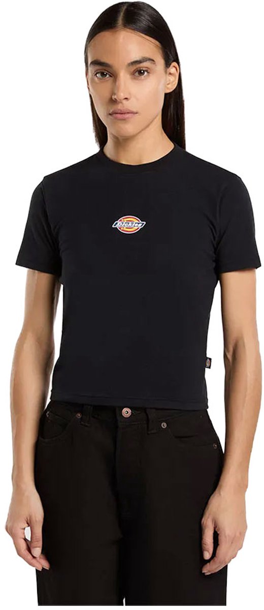 Dickies Maple Valley Reg T-shirt Met Korte Mouwen XS Vrouw Zwart