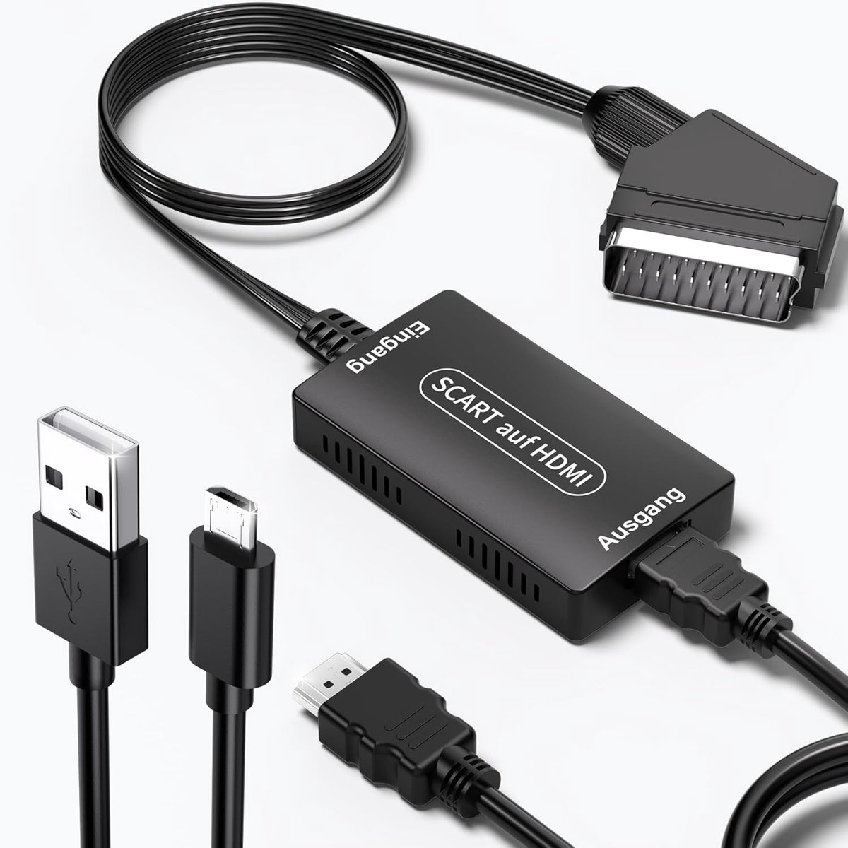 Scart naar HDMI Converter voor Video en Audio