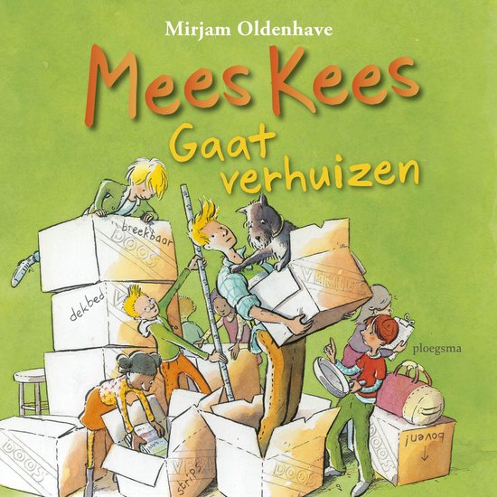 Mees Kees gaat verhuizen - cover