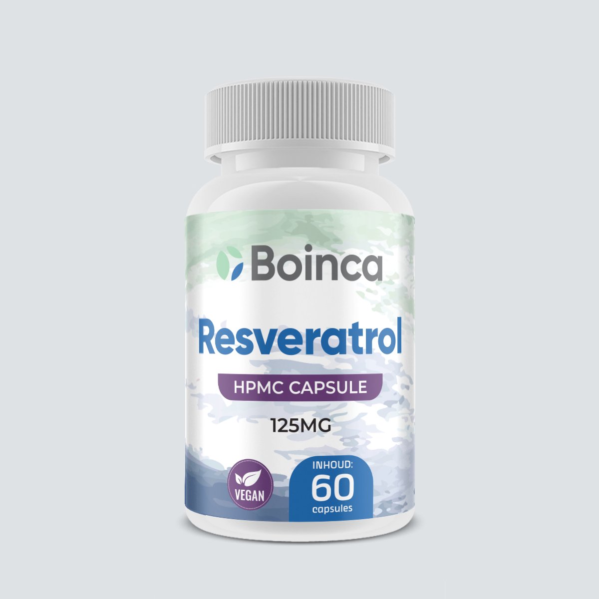 Boinca Resveratrol *Antioxidant* NAD booster - 125mg - maanddosering - vitaal ouder - healthy aging