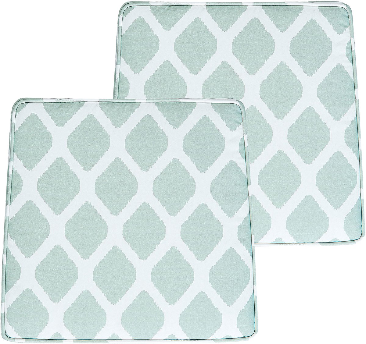 TERNI - Sierkussen set 2 - Mintgroen - Polyester