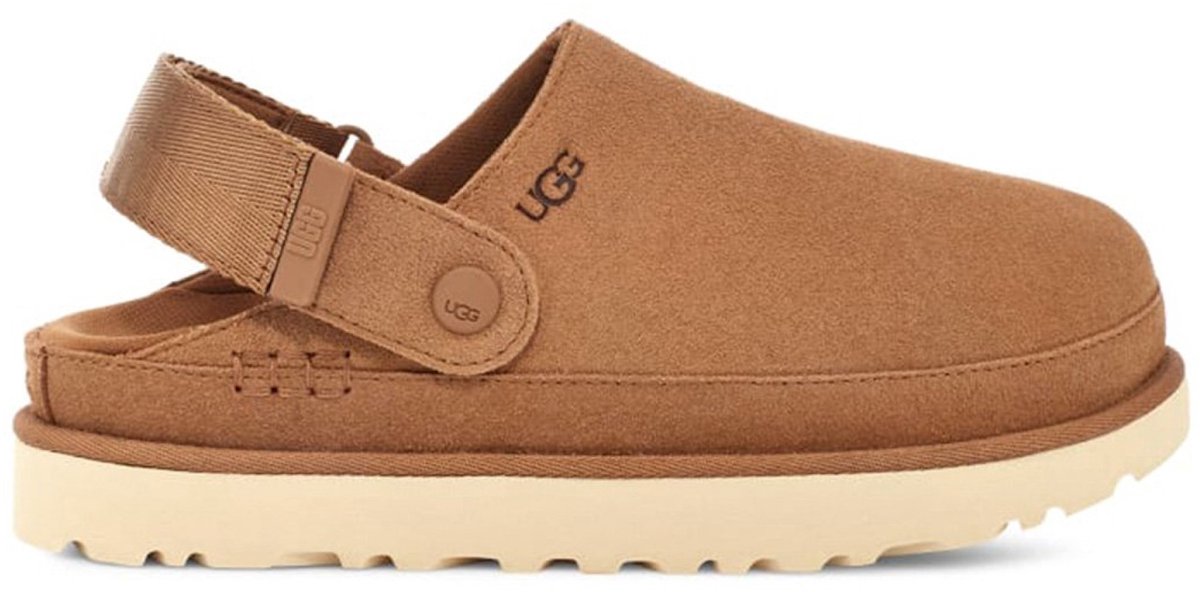 UGG Goldenstar Clog Dames Slippers - Chestnut - Maat 38