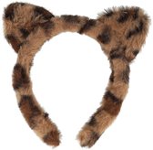 Luipaard thema - dieren verkleed accessoires set - voor dames en Luipaard thema - dieren verkleed accessoires set - voor dames en