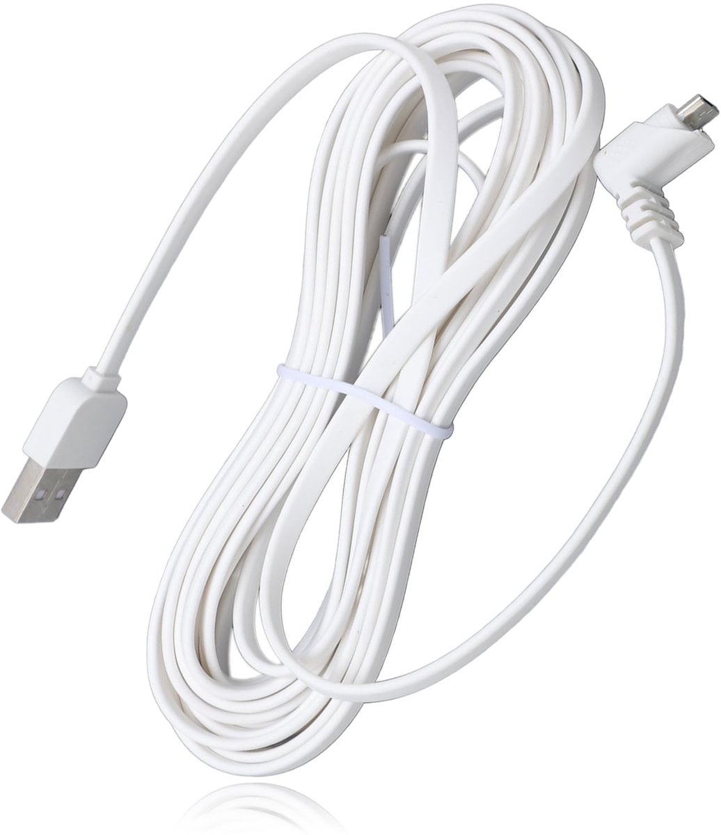 Voedingskabel voor for Arlo Pro voor for Arlo Pro 2 voor for Arlo GO voor for Arlo Light, Beveiligingscamera Stroomverlengsnoer Beveiligingscamera Oplaadkabel Vervanging (2 meter)