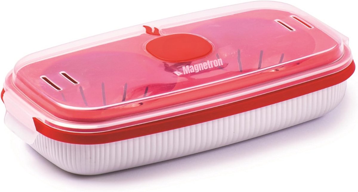 SCH® Eierkoker magnetron - Eierkoker - Eierkoker electrisch - Roze - 24cm x 13cmx 6cm